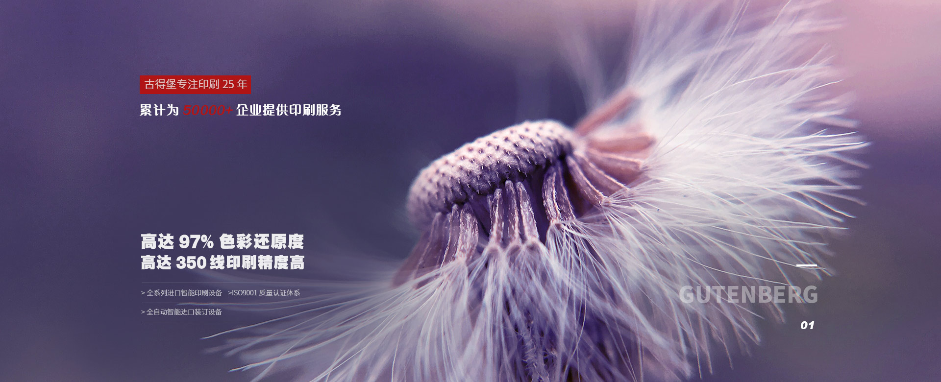 古得堡20年印刷經(jīng)驗(yàn)，色彩高度還原，專(zhuān)業(yè)畫(huà)冊(cè)印刷定制加工。